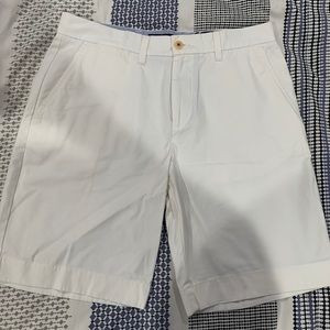 White Tommy Hilfiger Cargo Shorts